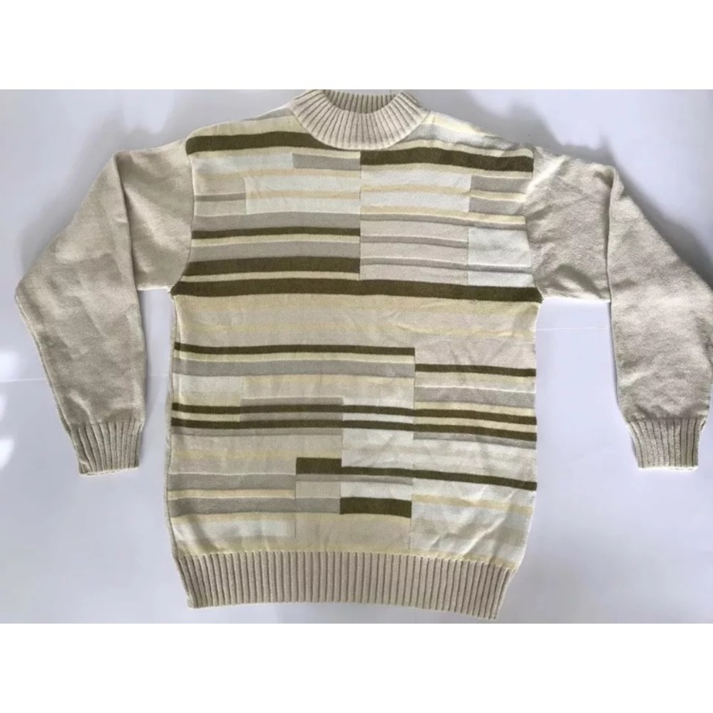 New Royal Prestige Retro Chenille Sweater Size LT